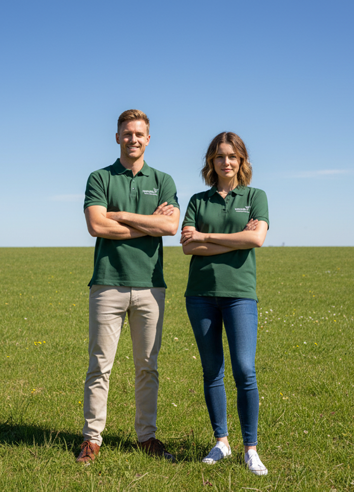 Mens Deep Green Polo