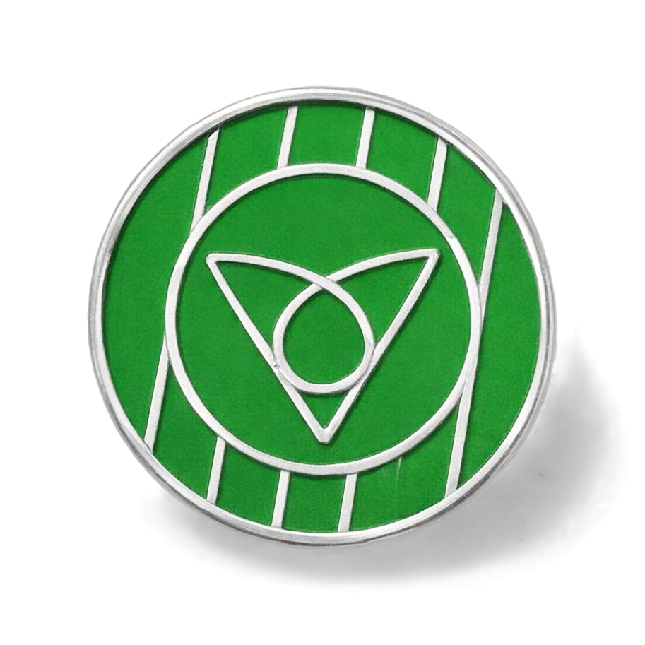 Ventia Lapel Pin On Backing Card