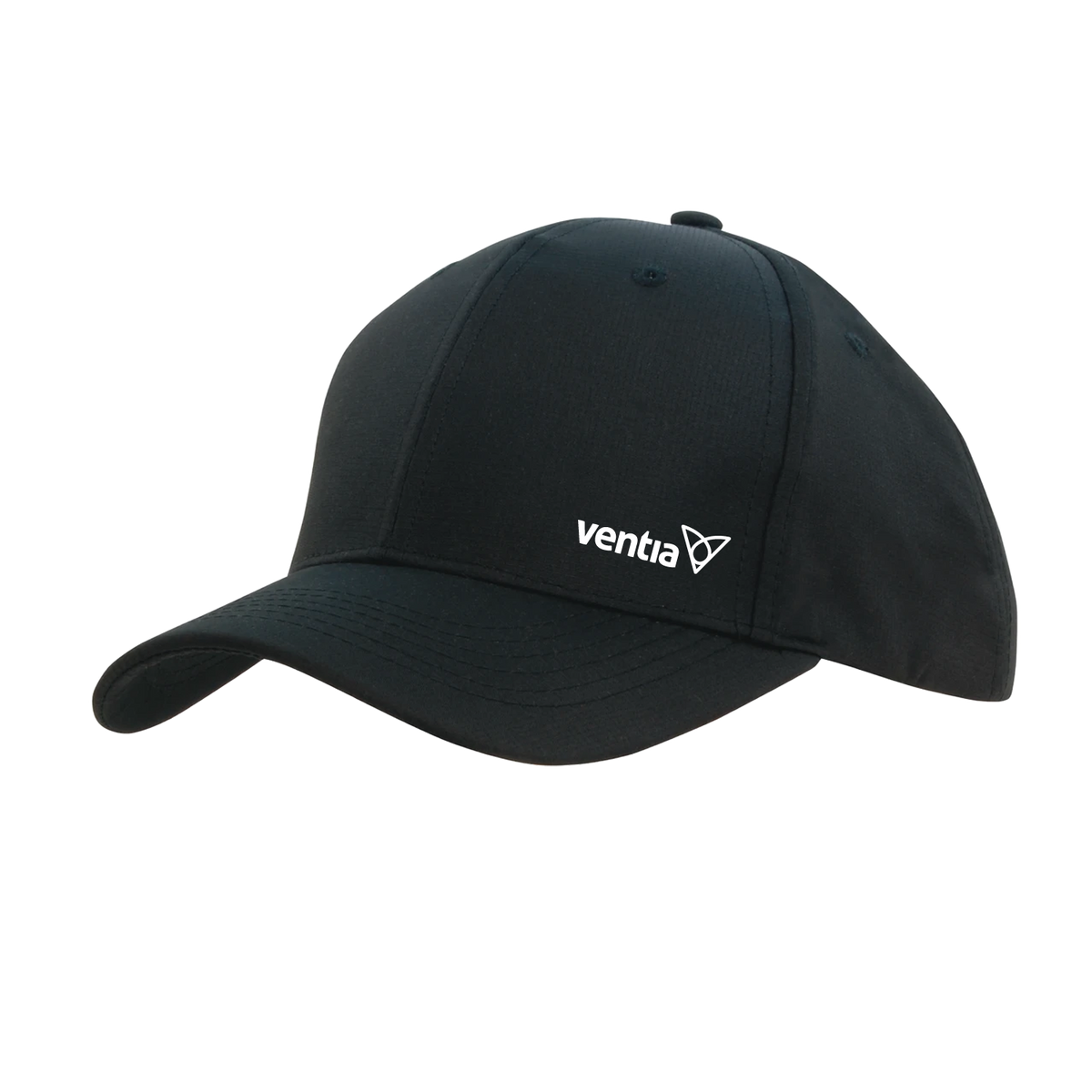 Ventia Black Sports Cap