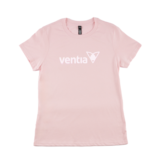 Ventia Womens Pink Tee