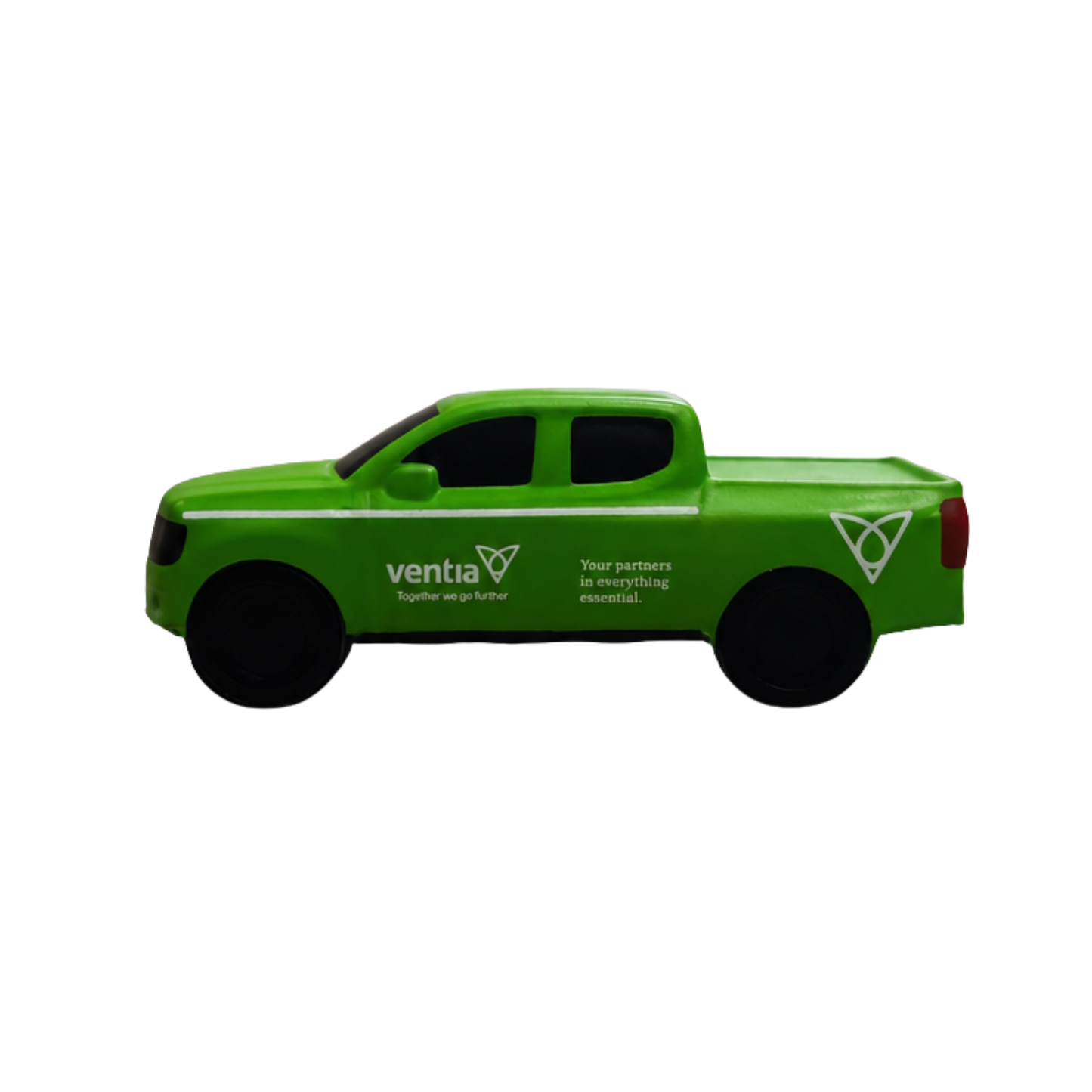 "Green machine" stress toy car