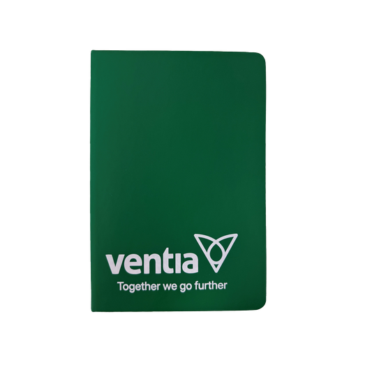 Ventia Notebook - Signature Green