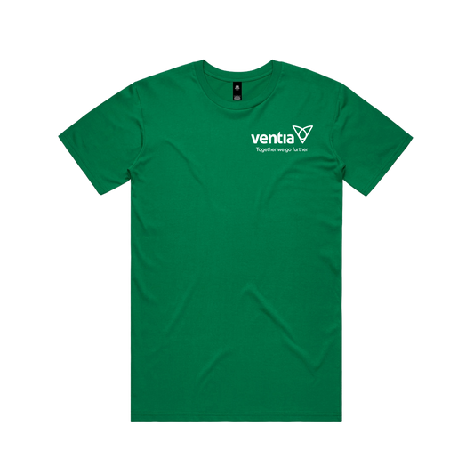 Mens Signature Green Tee