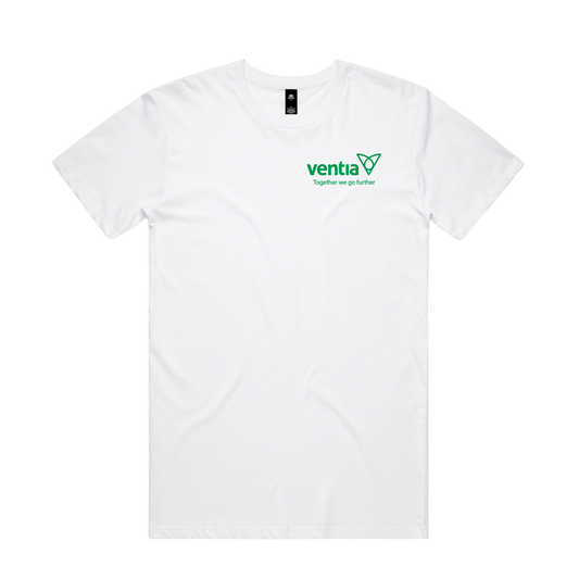 Mens White Tee