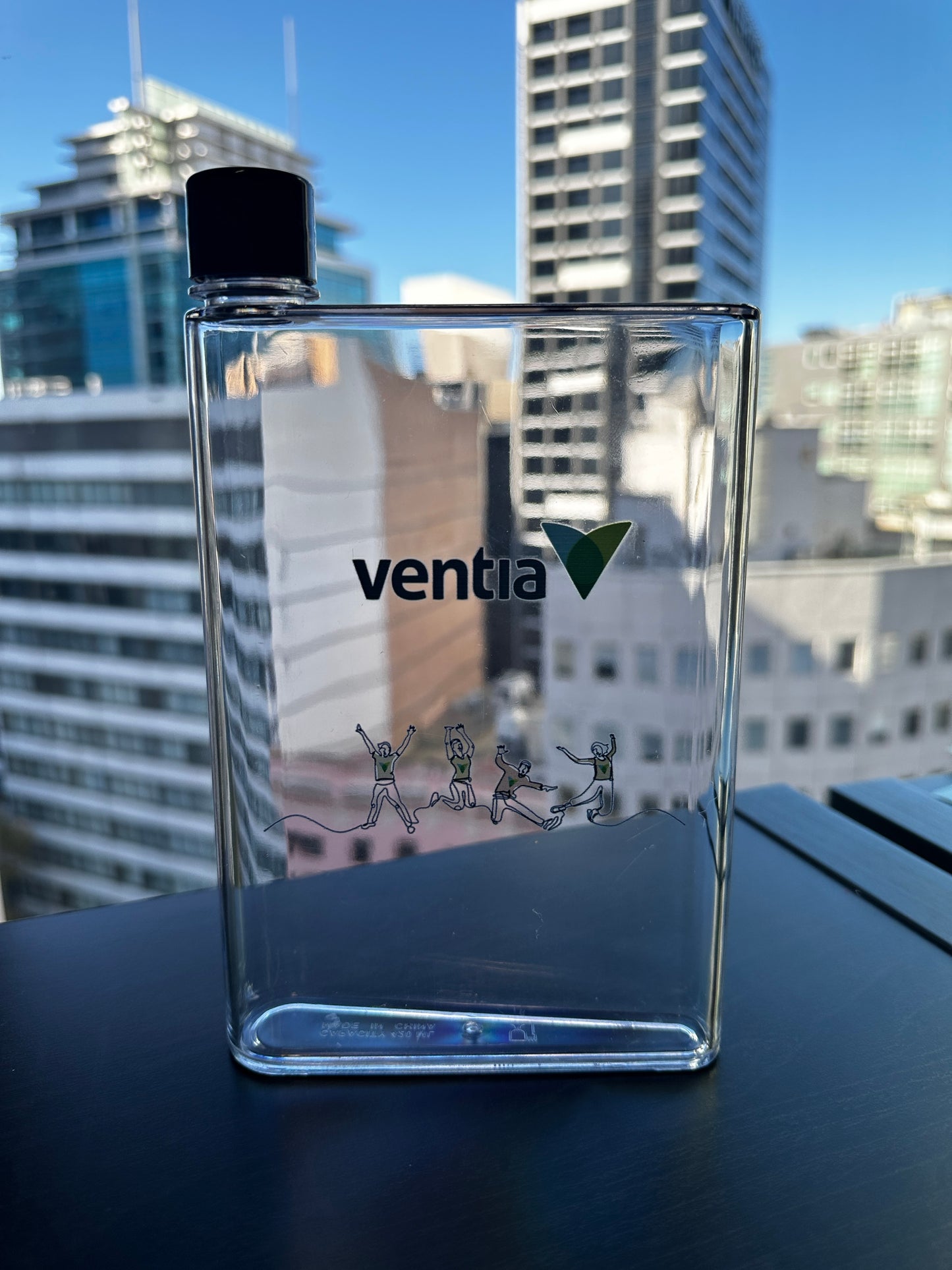 Ventia Note Book Water Bottle