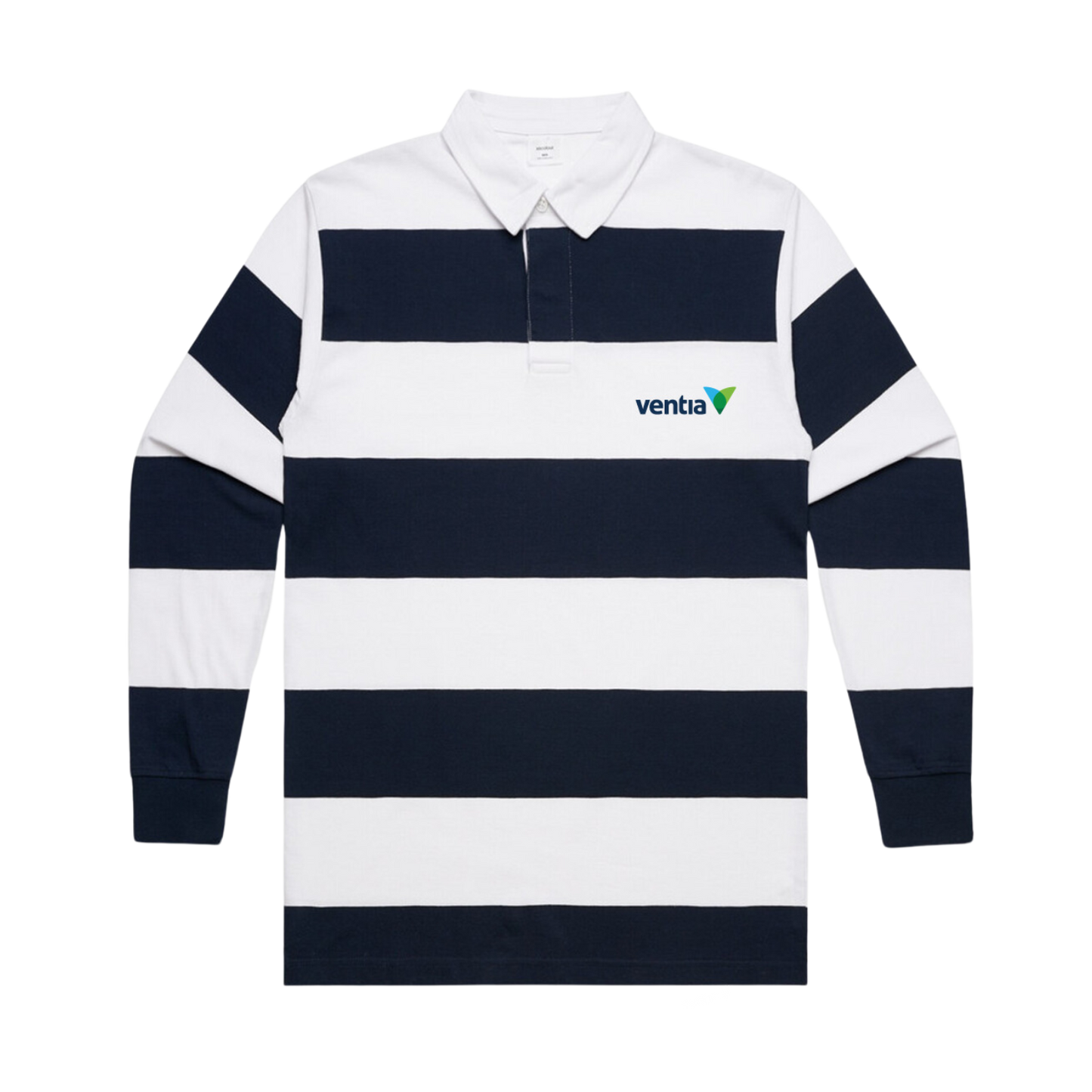 Rugby Polo Shirt AUS White/Navy