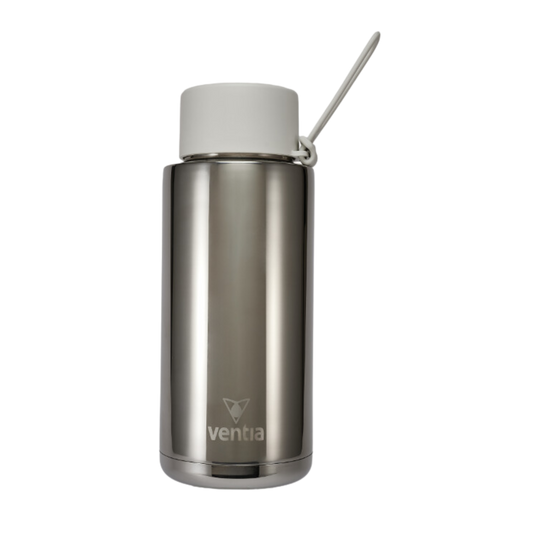 Silver Frank Green 34oz / 1,000ml Reusable Bottle