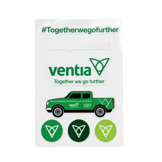 Ventia Sticker Sheet – 7 Pack