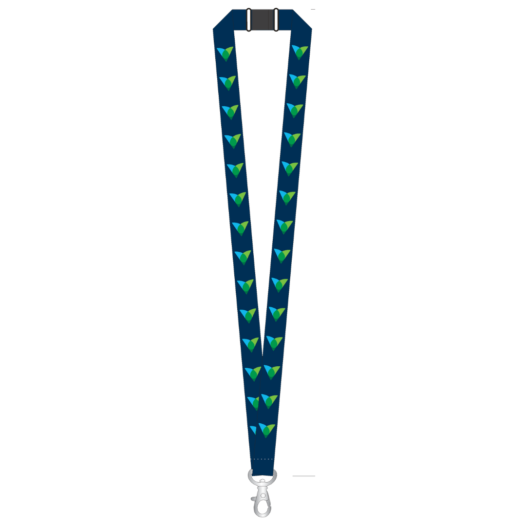 Ventia Navy Lanyard