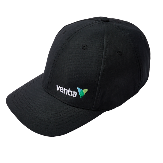 Ventia Black Sports Cap