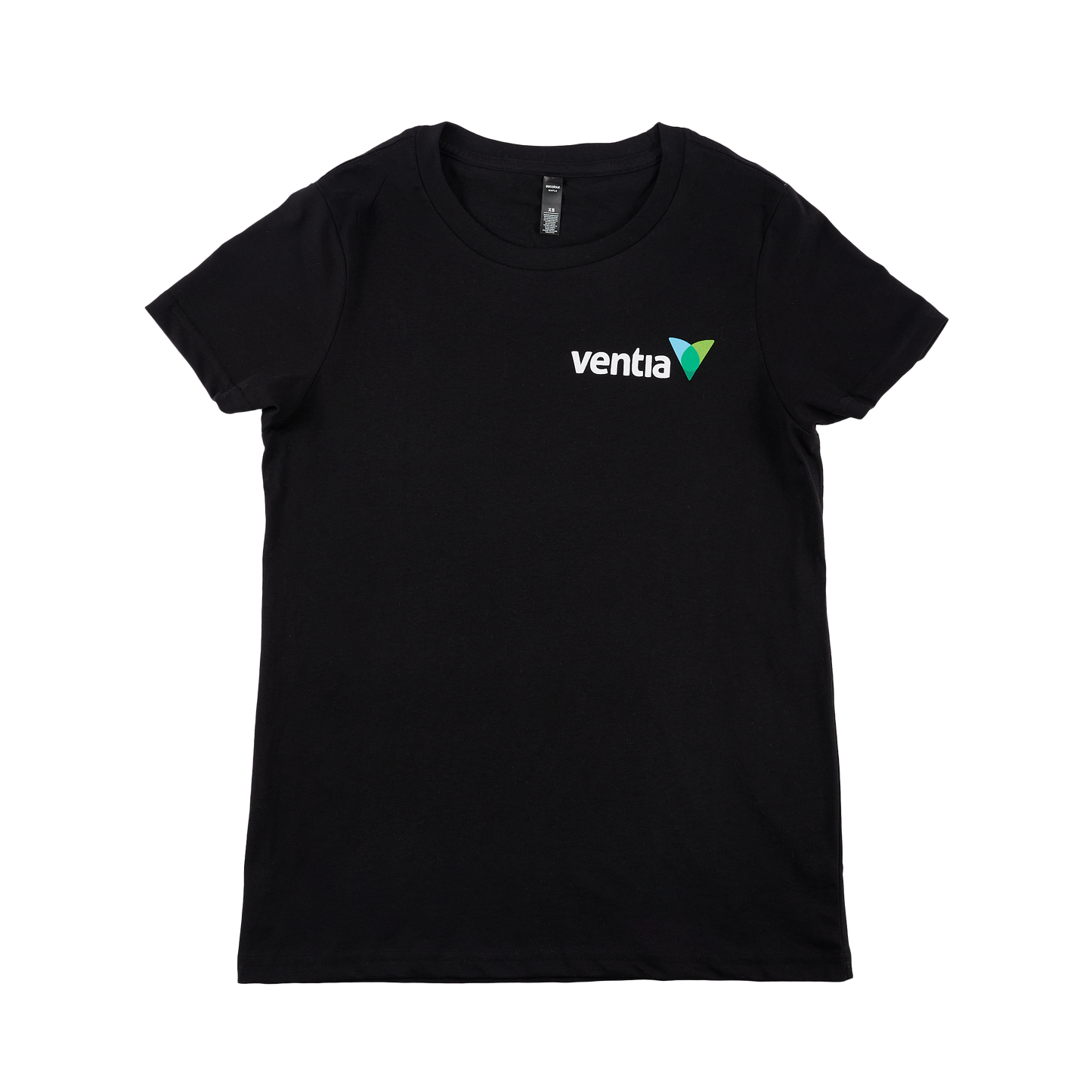 Ventia Womens Black Tee