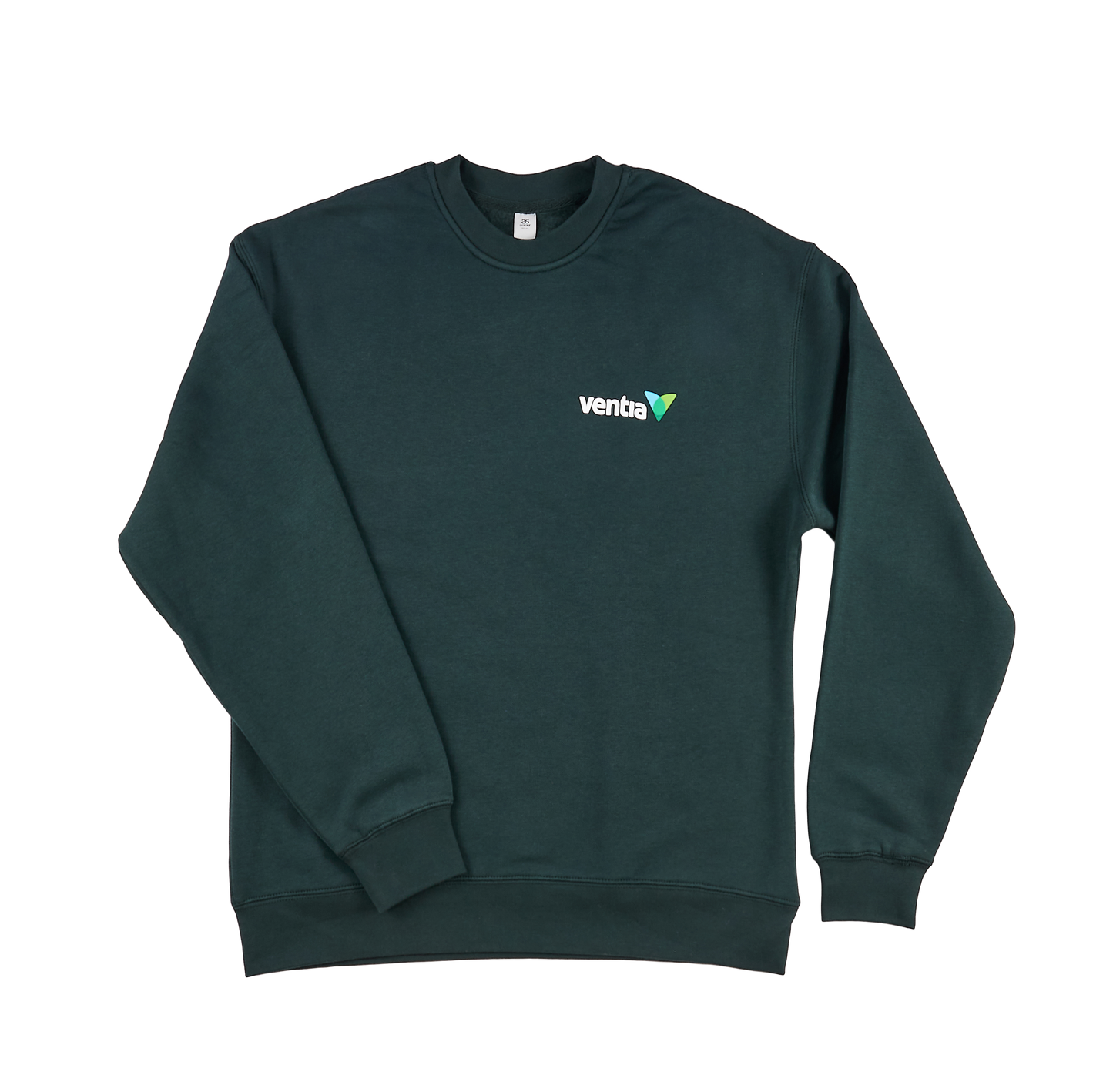 Mens Pine Green Relax Crew