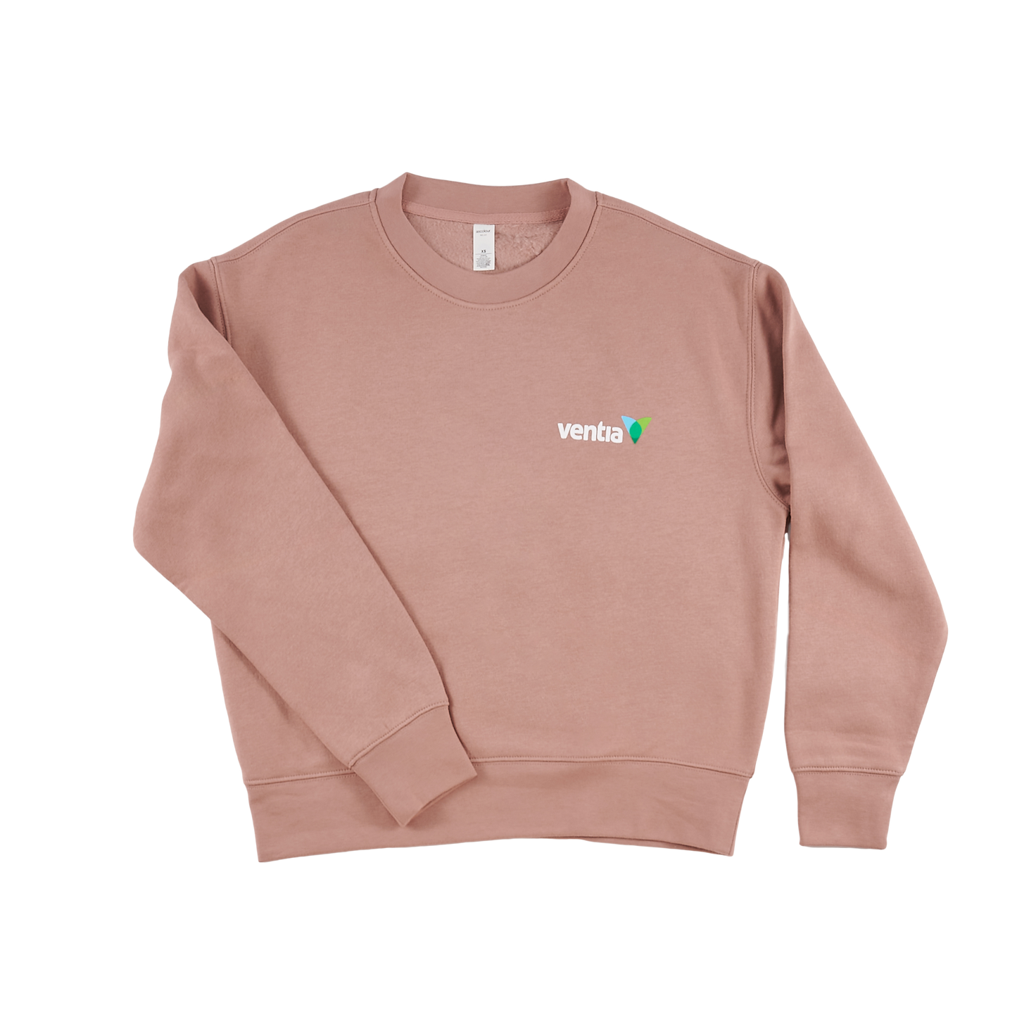 Womens Hazy Pink Relax Crew