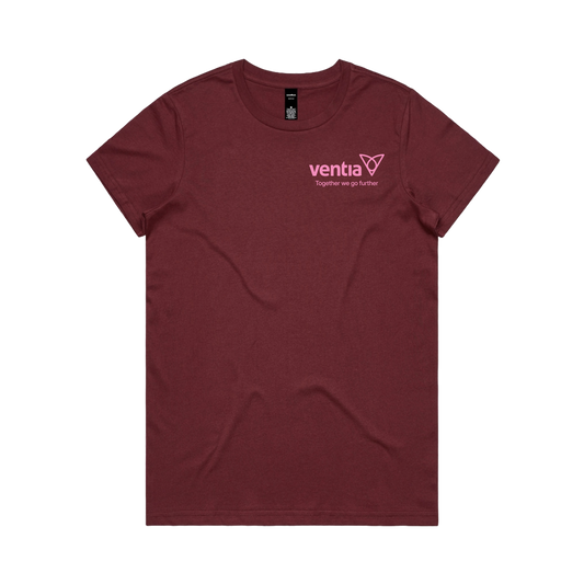 Ladies Plum Tee
