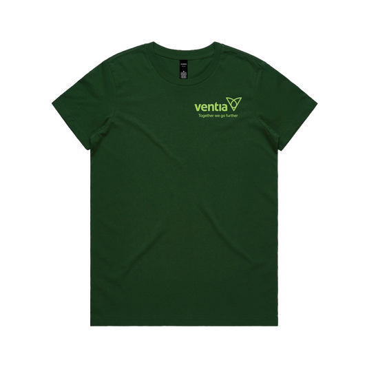 Ladies Deep Green Tee