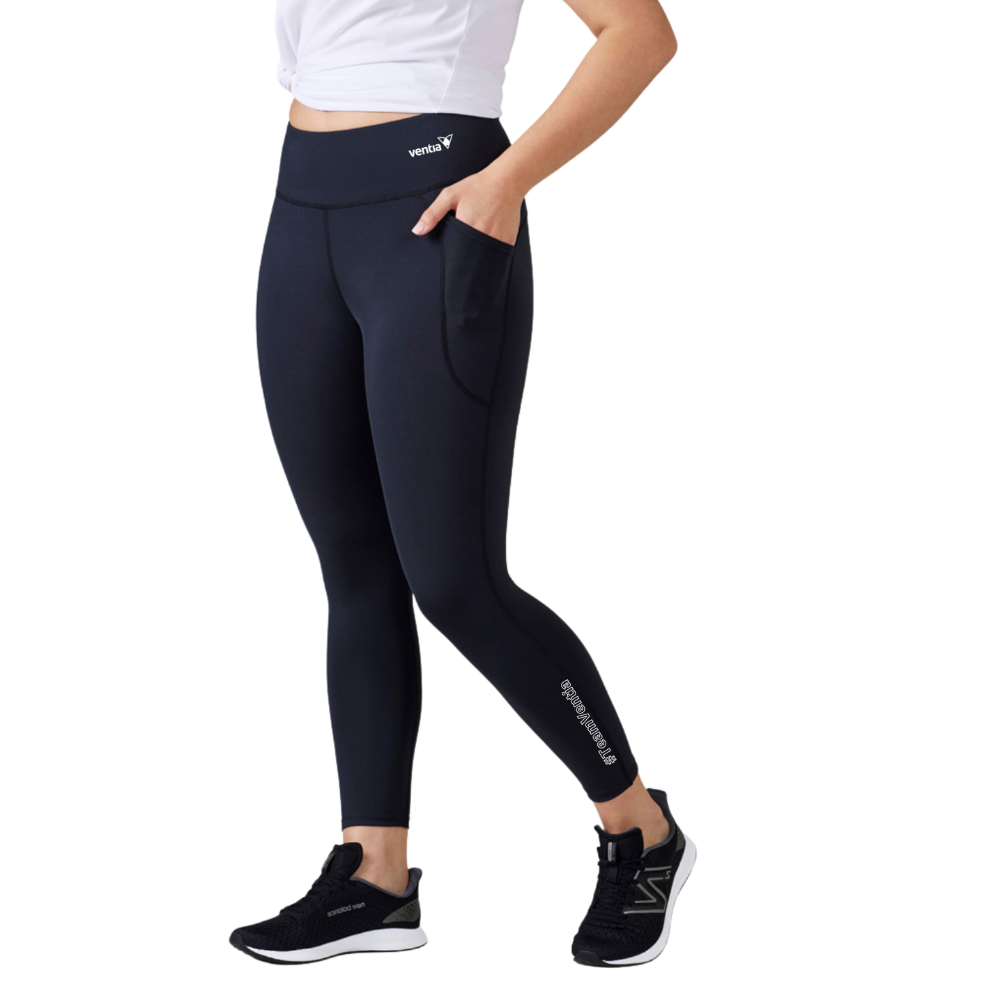 Womens Active Gym Leggings - 7/8 Length