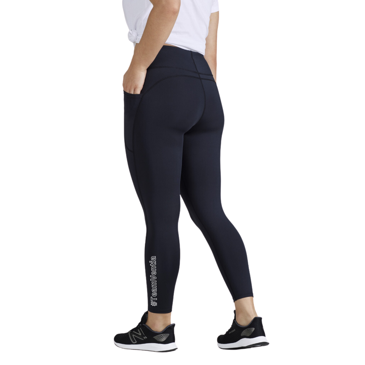 Womens Active Gym Leggings - 7/8 Length