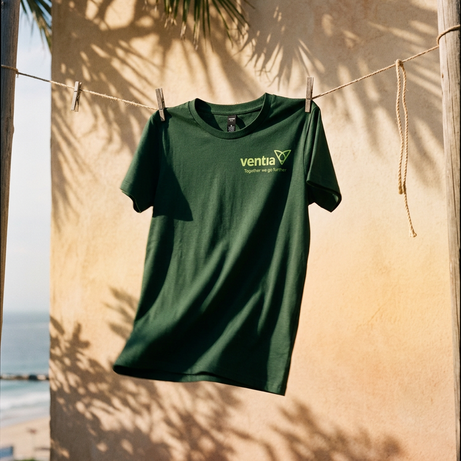 Ladies Deep Green Tee