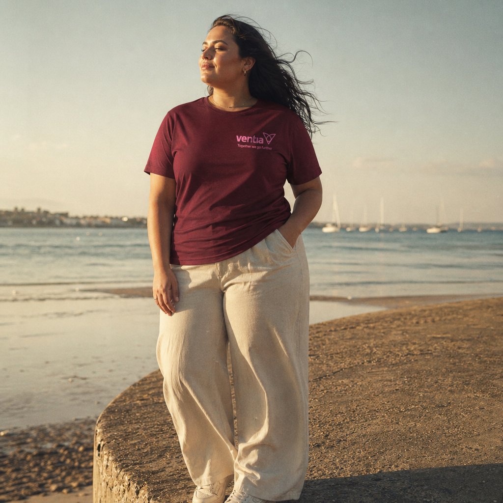 Ladies Plum Tee